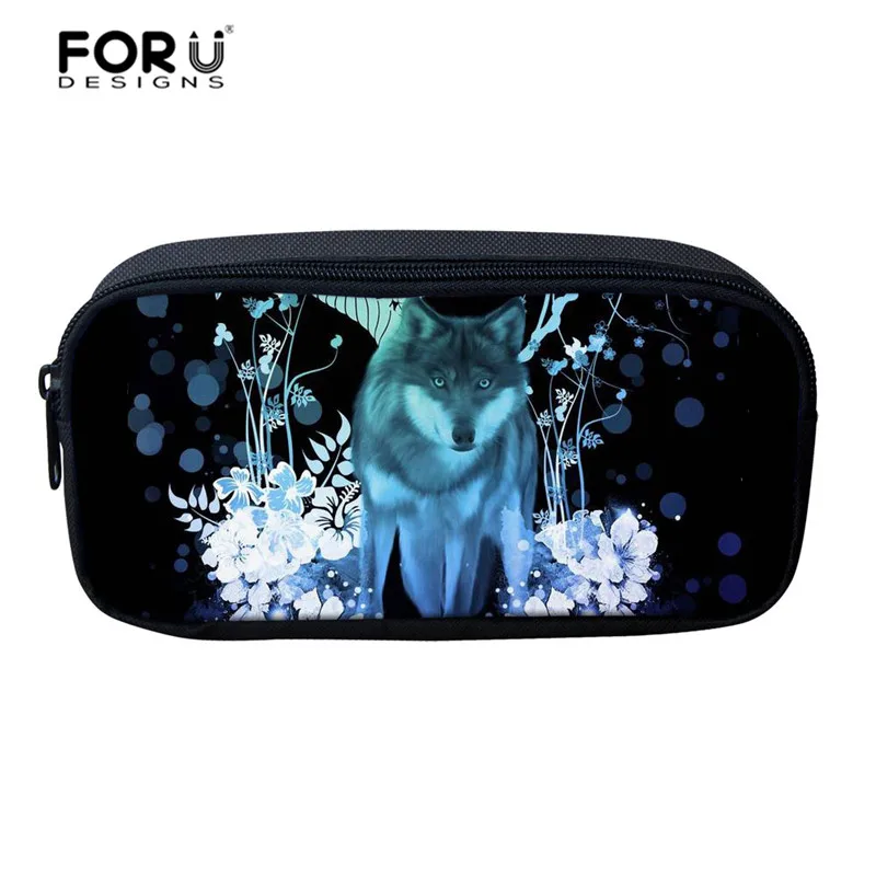 FORUDESIGNS/3 шт./компл. детский набор рюкзаков волк детские школьные рюкзаки для девочек мальчиков студент нести Книга сумка Mochila Infantil - Цвет: Z4663K