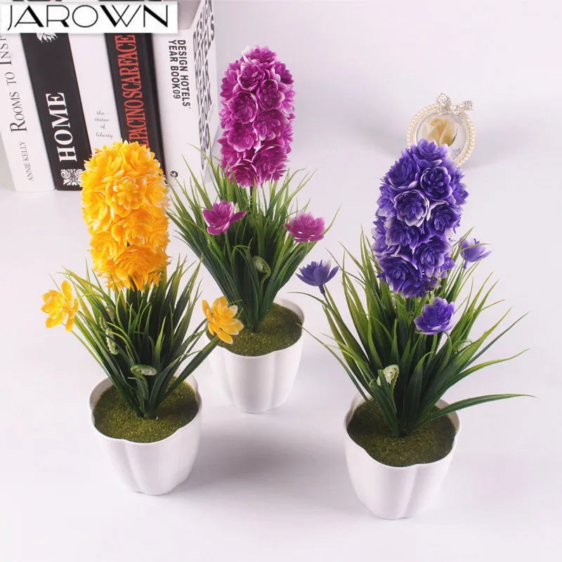 Buy Artificial flower plastic plant potted bonsai DIY