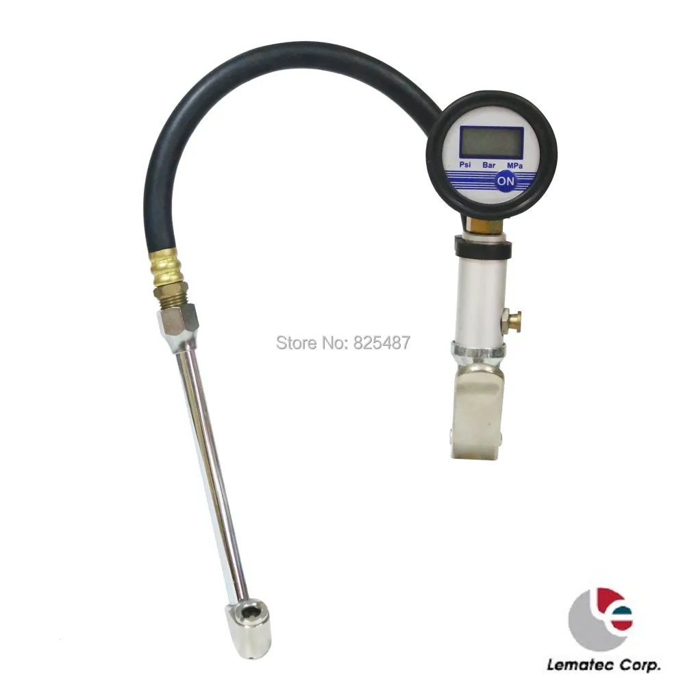 DTI03-With logo-1 Tire inflator with gauge,tire gauge,tire pressure gauge