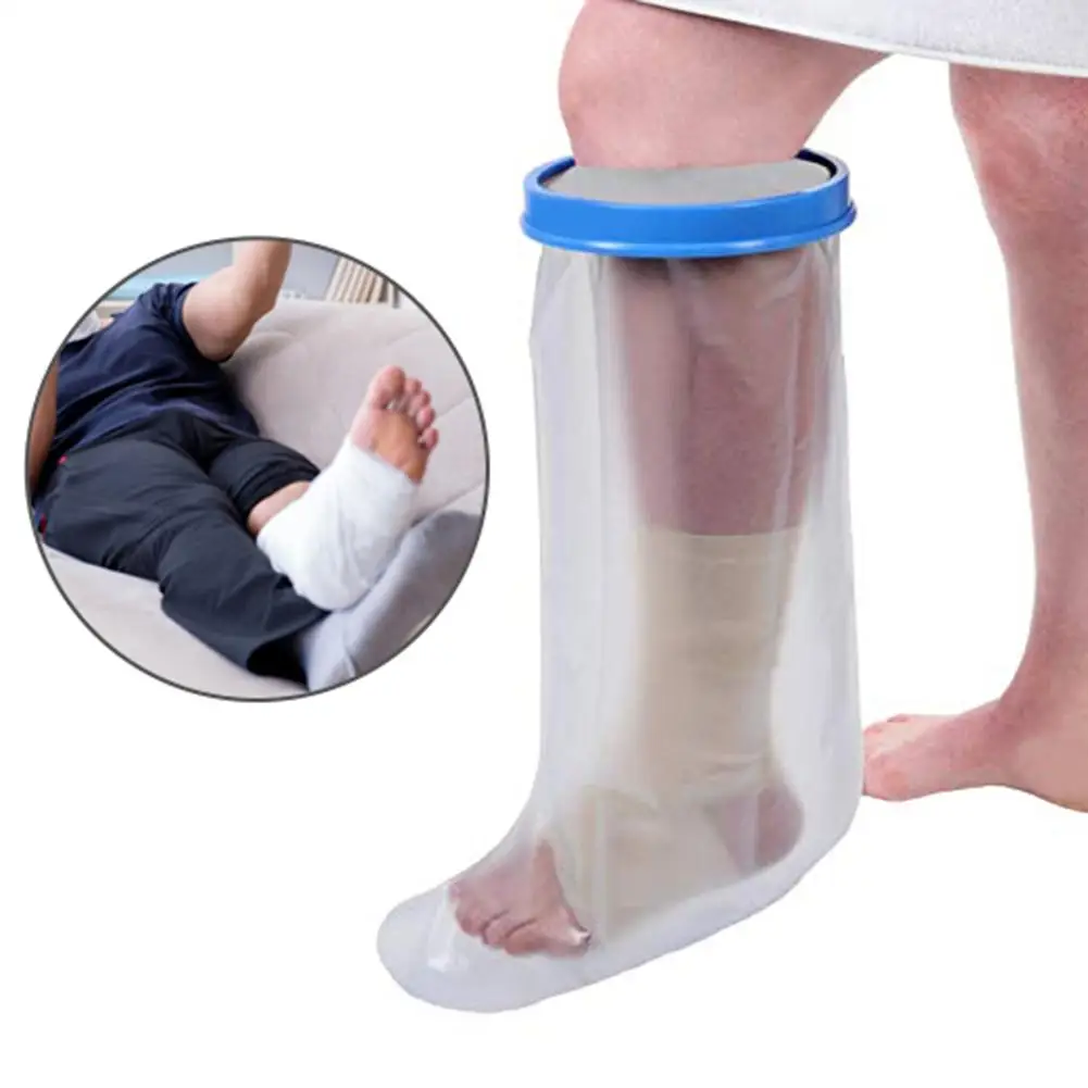 

Bathing Shower Waterproof Cast Protector Anti-infective Sealed Protective Cover Arm Leg Fracture Injured Tied Bandage New