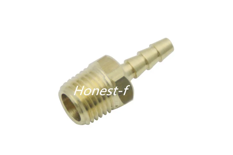 Brass BSP Barbed Fitting Coupler / Connector 1/4" Male BSPP x 3/16"(5mm