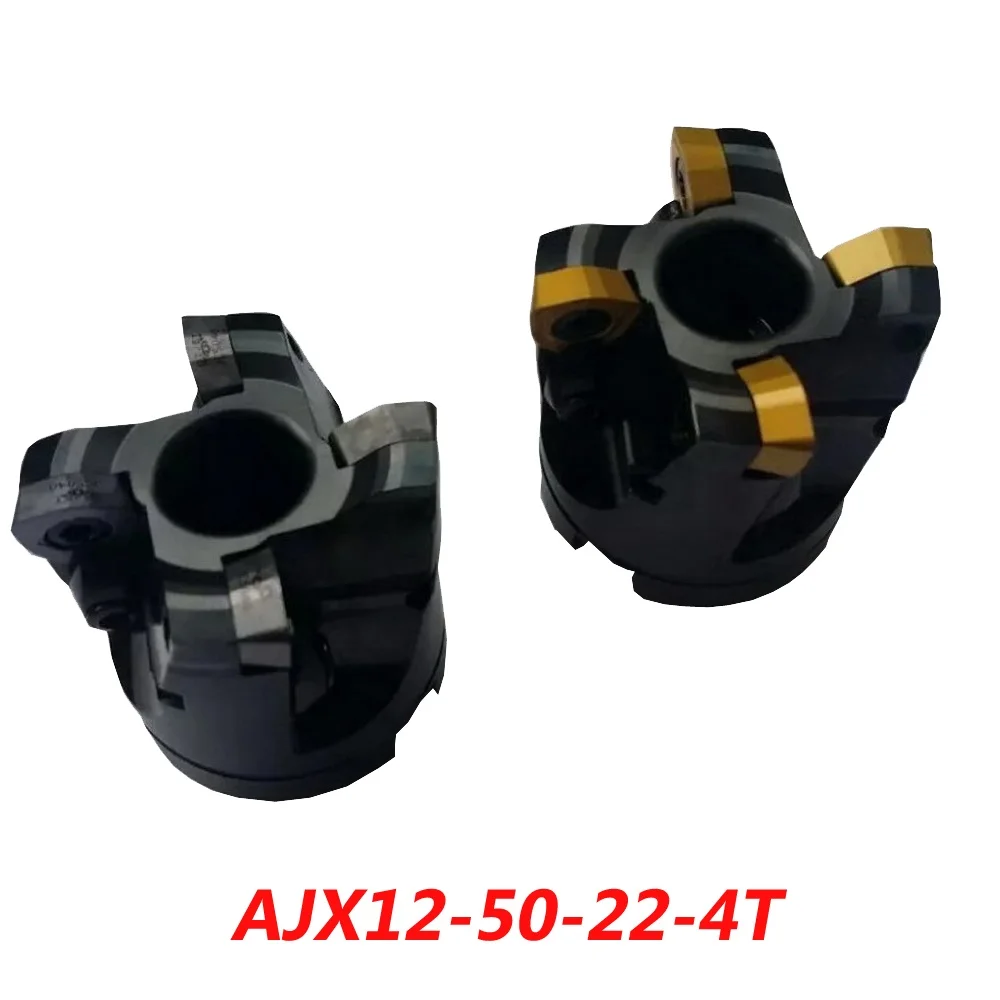 Free Shipping AJX12 50 22 4T High Feedrate Face Milling Cutter For