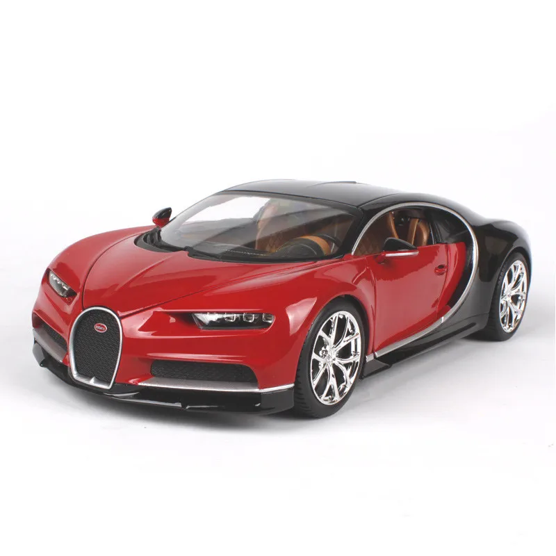 1:18 Bugatti чугун литая модель машины Модель, литой металл суперкар, продвинутая коллекционная машинка Модель украшения