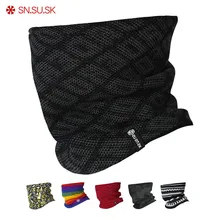Унисекс маска для лица осень зима для мужчин открытый двухслойный флис ветрозащитный лыжи велосипед камуфляж Петля Шарф мужской теплый для шеи