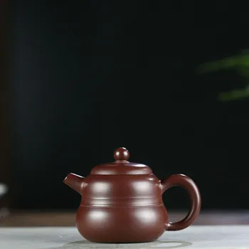 

Famous Pure Manual Raw Ore Purple And Zhu Mud Small Capacity Gourd Kettle Kung Fu Tea Have Household Infusion Of Tea Kettle