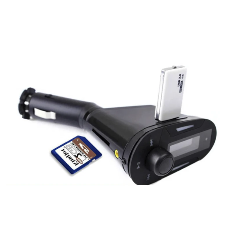 Автомобильный MP3-плеер беспроводной громкой связи FM передача радио адаптер USB SD MMC автомобильное зарядное устройство Автомобильный комплект MP3-плеер модулятор Автомобильный стерео