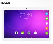 Android6.0 MOOCIS 2017 Nuevo 10.1 pulgadas de la tableta 1920*1200 4G LTE Teléfono Llamada MTK8752 Octa Core tablet PC IPS WiFi Bluetooth