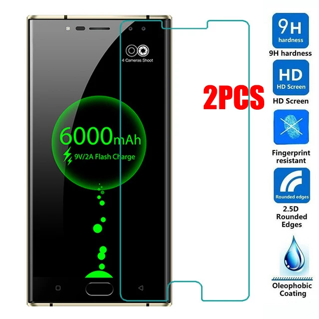 

Oukitel K3 Tempered Glass Oukitel K3 Glass Oukitel K 3 Screen Protector For Oukitel K3 6000 LCD Front protective glass Film 2PCS