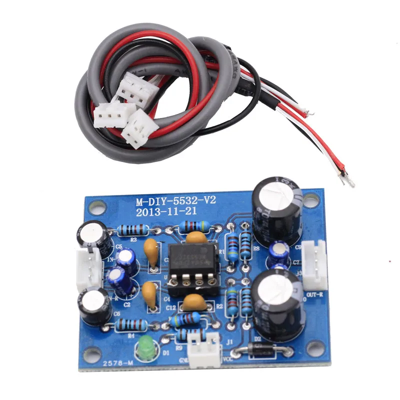 12 35V NE5532 Preamplifier Preamp Board DC Single Power Supply in