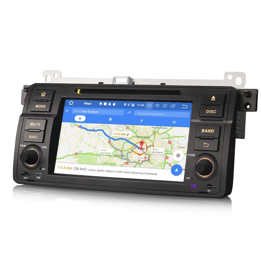 Sale 7" Android 9.0 Pie OS Car DVD Multimedia Navigation GPS Radio for Rover 75 1999-2005 with External DAB+ Receiver Box Support 2