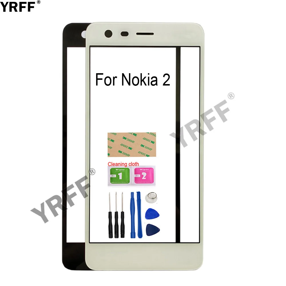 5 0 ''мобильный (без сенсорного экрана) внешнее стекло для Nokia 2/3 запасная