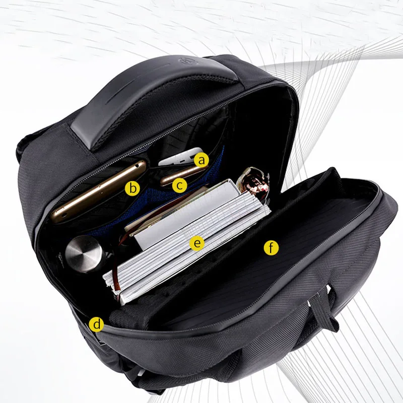 ARCTIC HUNTER 15.6 inch Waterproof USB Professional Laptop Men's Backpack Casual notebook Male sports Travel Bag pack For Men