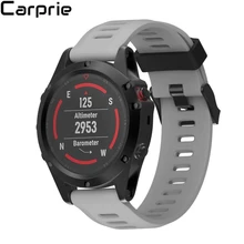 Лучшая цена! 7 цветов замена из силикагеля, мягкий ремешок для Garmin Fenix 5X gps часы Прямая 2may16