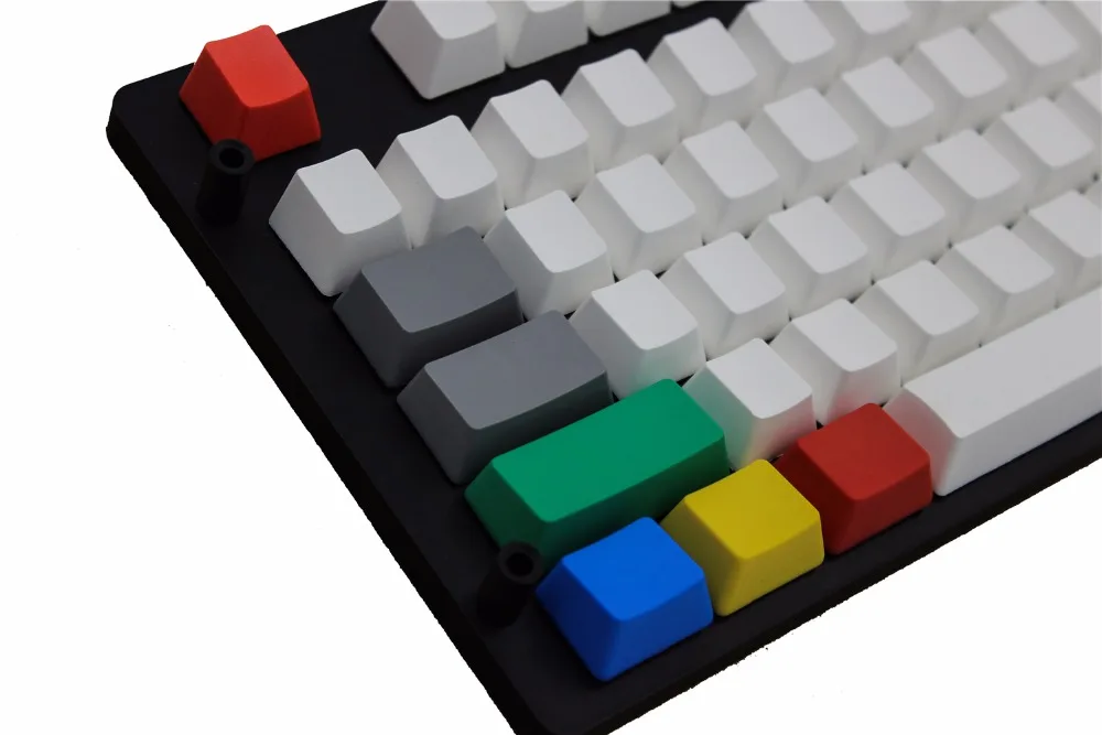 Пустой Толстый PBT 9 клавиш RGBY цвет Keycap OEM высоко Cherry MX переключатели Keycaps для Keycool/NOPPOO/Ducky/filco Keycap