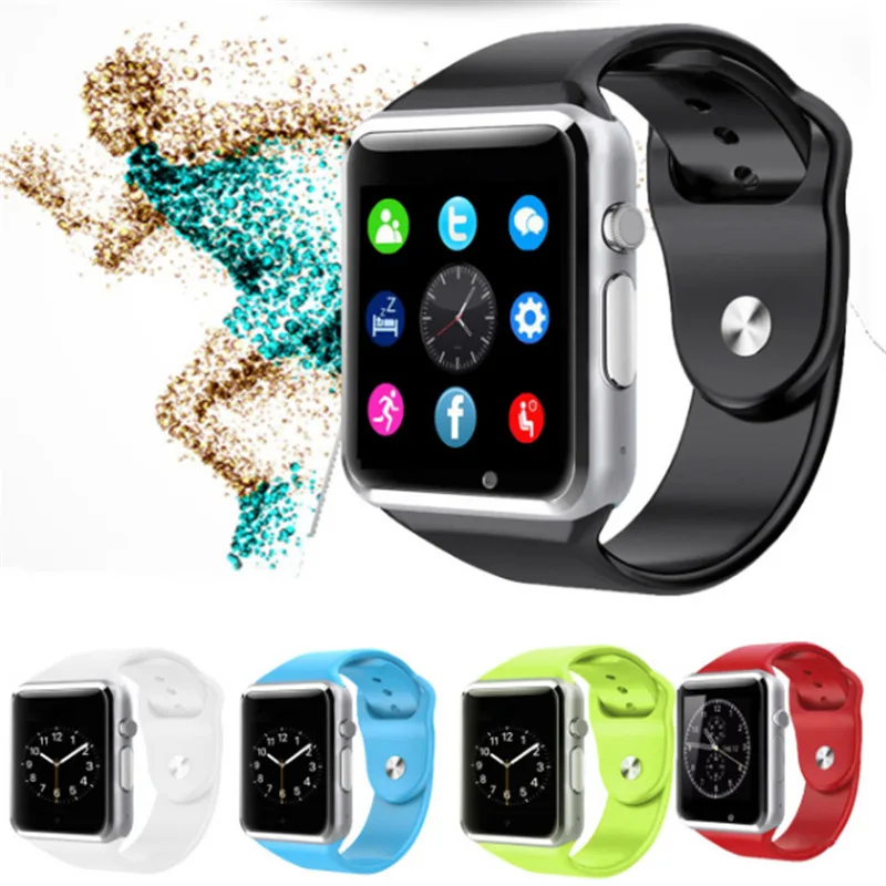 Фабрика A1 Смарт часы с Шагомер Камера sim-карты вызова Smartwatch для huawei Xiaomi htc Android