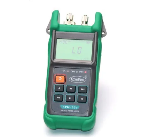 

New Design Optical Power Meter KOMSHINE KPM-35V Multimeter Multimetro optico de la fibra with FC ,SC,LC connectors