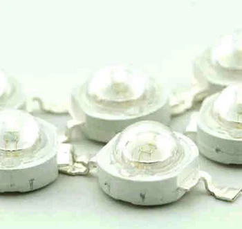 

Free shipping!200pcs/lot 3W Green LED chip Lamp beads Pure Green 520-523nm 3.4-3.6V 130-140LM 45mil