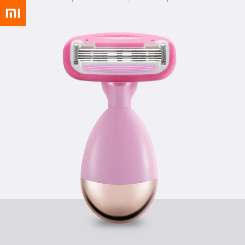 

xiaomi zhibai lady Manual shaver US imported cutter head Five-layer blade Magnetic disassembly protable mini for woman