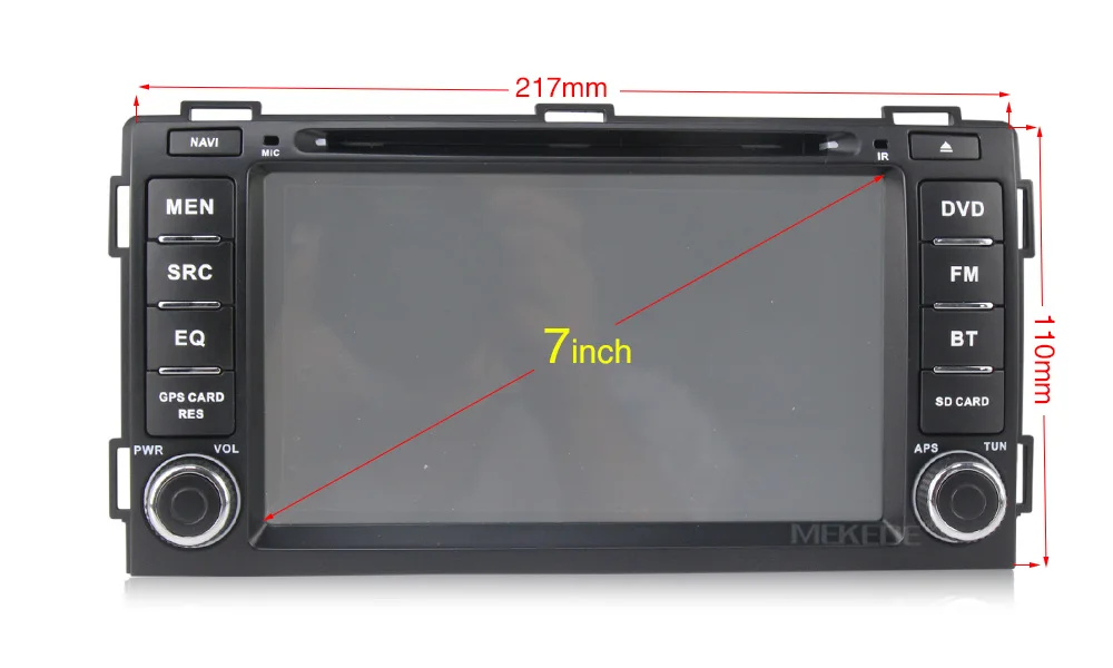 Flash Deal MEKEDE WINCE 6.0 7"Capacitive screen car dvd player with radio GPS for Zotye Z300 built in can-bus support BT 3g wifi RDS ipod 6