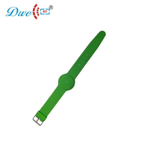 DWE CC RF 125 кГц Регулируемый силиконовый браслет RFID брелок для системы контроля доступа