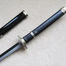 S2680 AMINE RORONOA ZORO YUBASHIRI меч с металлическим лезвием край Хамон 4" цельный