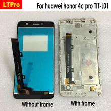 LTPro Full LCD Display + Touch Screen Digitizer Assembly For Huawei Honor 4C Pro TIT-L0 Phone Replacement Parts White/Black/Gold