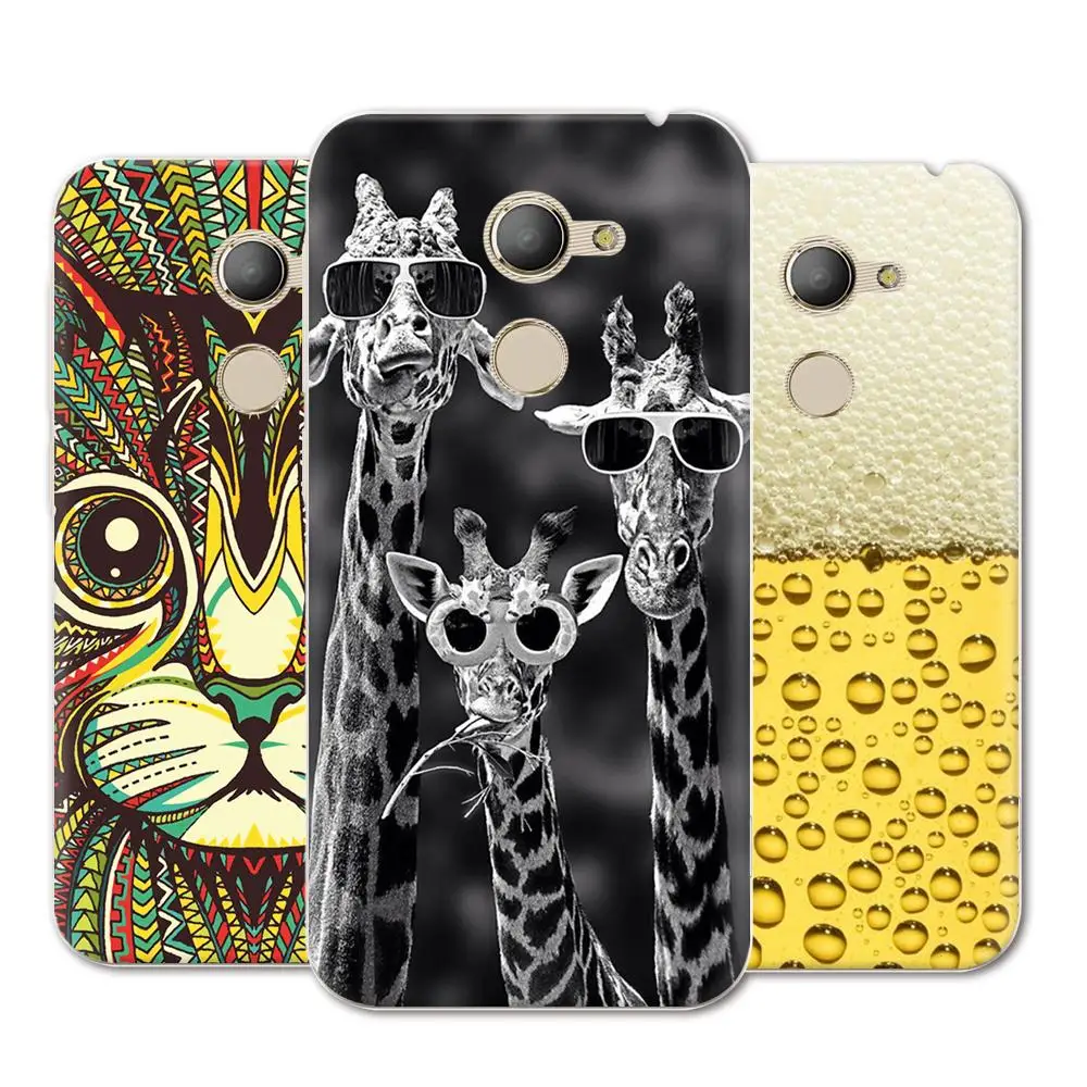 Vodafone Smart N8 Case silicone cover Cool pattern Cute animal Cartoon soft TPU case for Vodafone Smart N8 VFD610 cover 5.0\