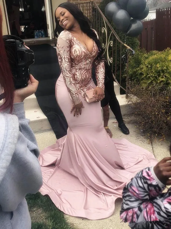 plus size mermaid prom dresses 2019
