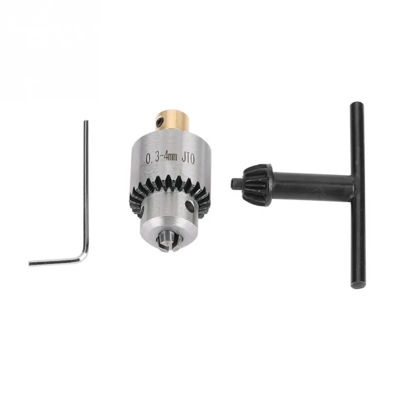 0.3 4mm JTO Lathe Electric Drill Chuck Taper Mounted Drill Chuck Wrench