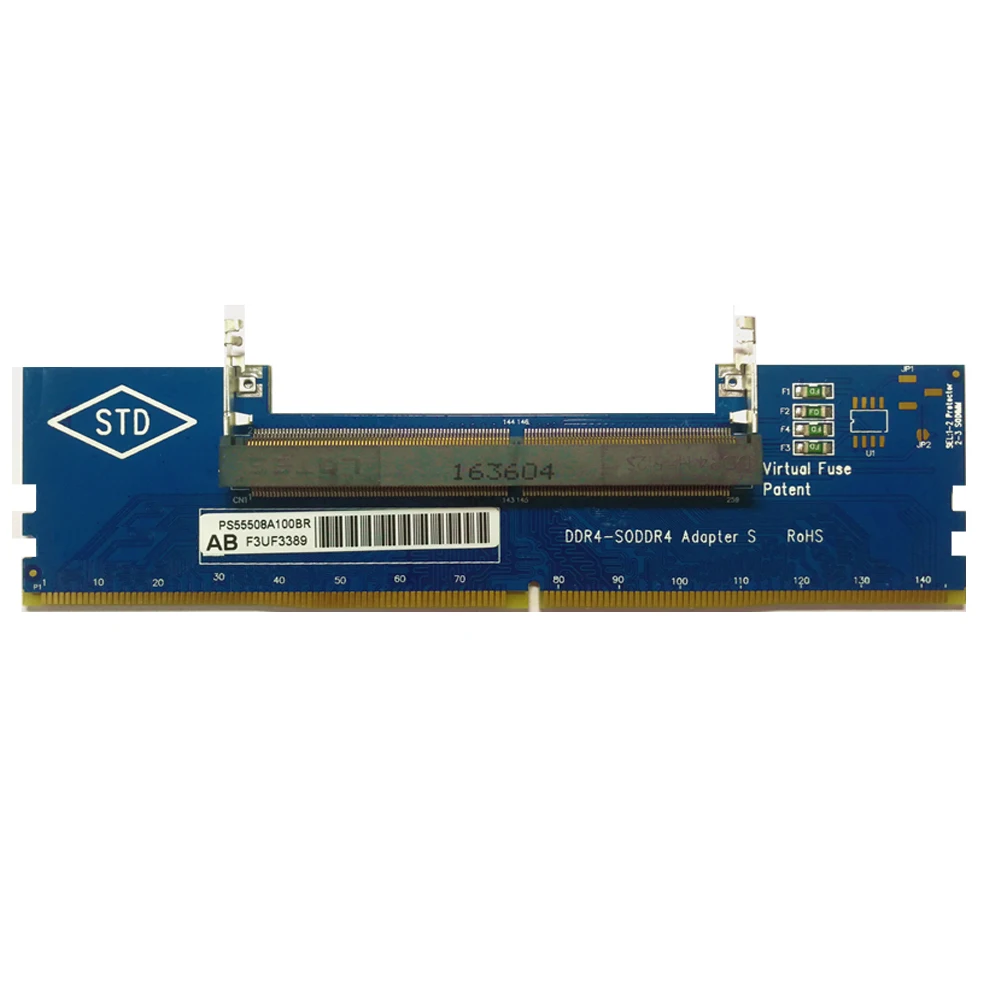 DDR4 Laptop SO DIMM to Desktop DIMM Memory RAM Connector Adapter Card