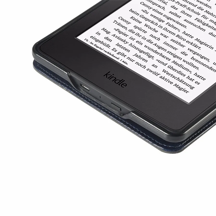 Easyacc Магнитный кожаный чехол для Amazon Kindle Paperwhite 6 дюймов электронная книга стенд кожаный чехол смарт-Авто Режим сна/Пробуждение