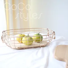 Cocostyles изготовленные на заказ Пустые промышленные стили железная проволочная корзина с ручкой и доской для украшения дома и вечерние упаковки событий