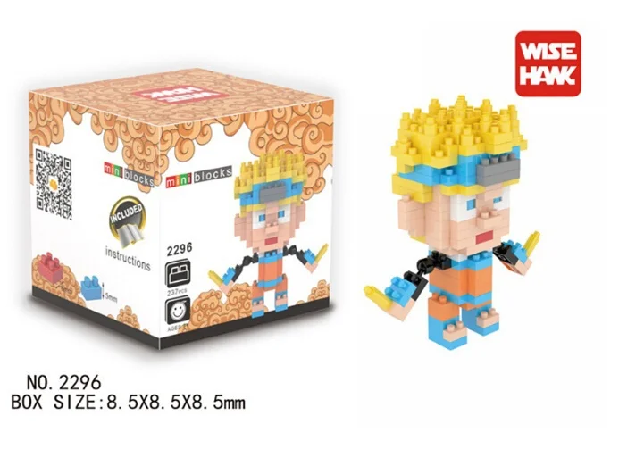 Wholesale Weagle nanoblocks New Naruto Diamond Blo...