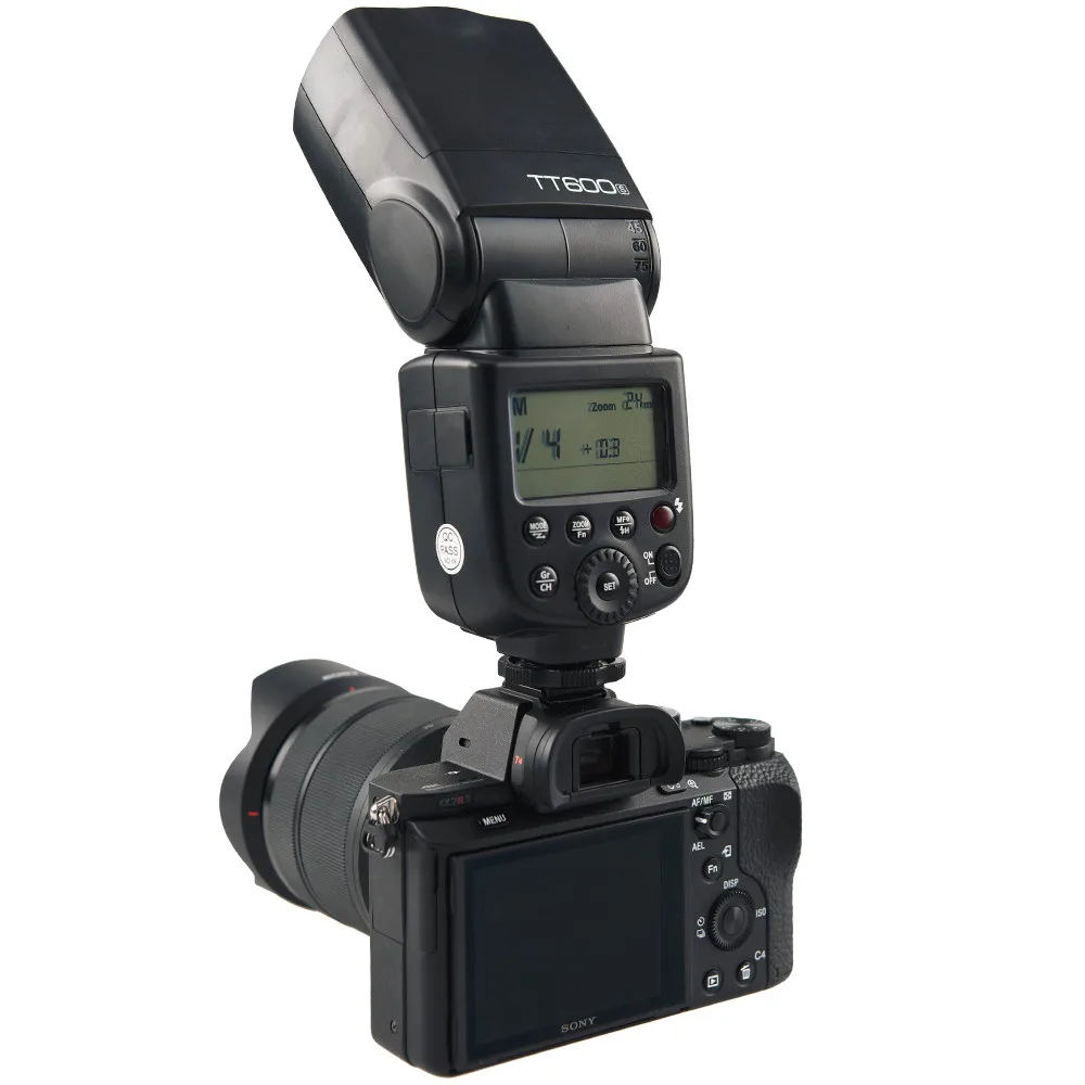  Godox TT600S GN60 2.4G Wireless Camera HSS Flash Speedlite for Sony A7 A7S A7R A7 II A6000 A6300 A6