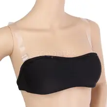 Пара регулируемых прозрачных невидимая прозрачная бюстгальтера для женщин