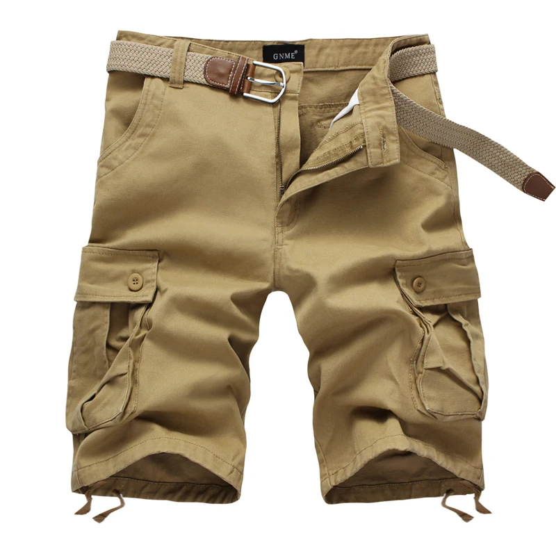 

High Quality Men's Casual Cargo Shorts Summer Style Men Military Tactical Shorts Knee Length Loose Shorts Plus Size 29-46