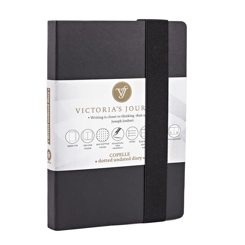 

MIRUI Bullet Journal Copelle Kraft Hard Cover Notebook Dotted Bujo