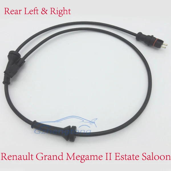 

Rear Axle Left and Right ABS Brake Wheel Speed Sensor 82 00 296 571 for Renault Grand Megane II Estate Saloon 2002 2003 2004