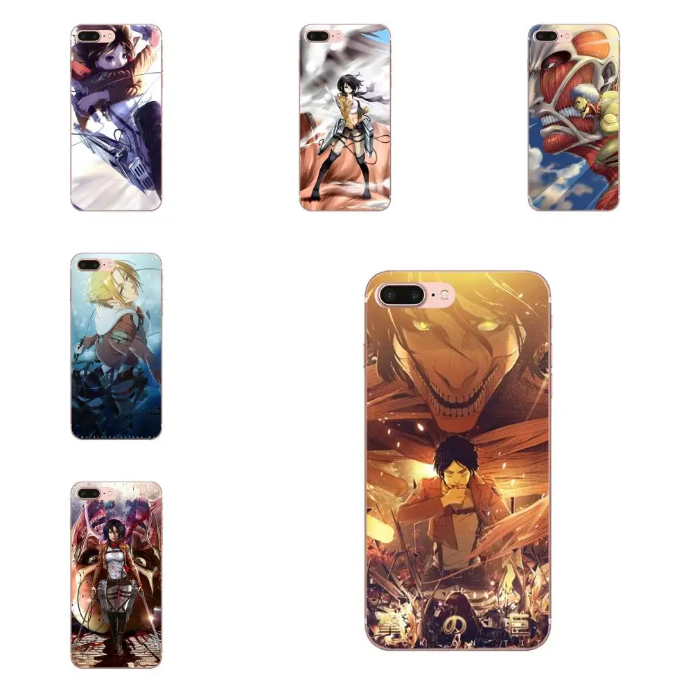 

Shingeki No Kyojin Pattern Hard Phone Case For Xiaomi Redmi Mi Note 7 8 9 SE Pro Lite Go Play