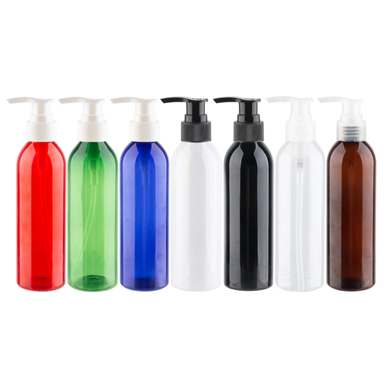250ml X 25pcs Empty Plastic Lotion Pump Bottles Round PET Containers Used For Travel Packing Shower Gel Body Cream Capacity | Красота и