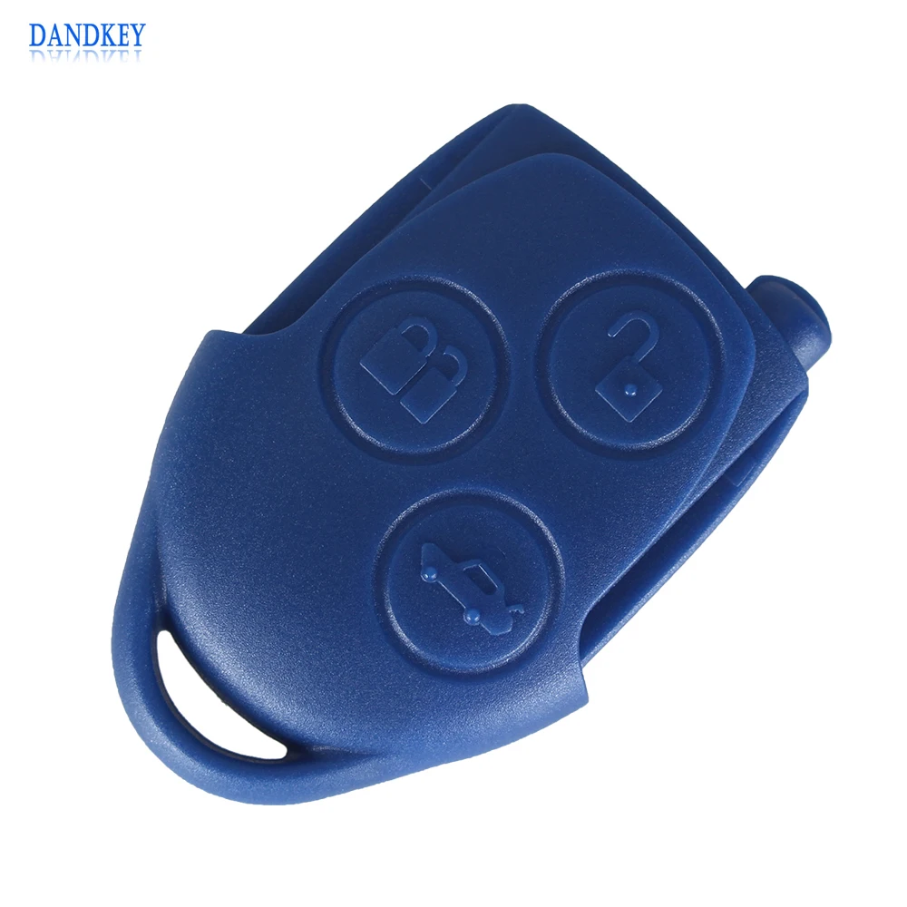 

Dandkey blue 3 Buttons Remote Key For Ford Transit 433MHZ Fit For Europe Model