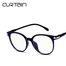 Занавес, Ретро стиль, Круглый, полная оправа, ультралегкие очки для чтения, для женщин, мужчин, прозрачные линзы, женские, мужские очки, оправа, очки унисекс