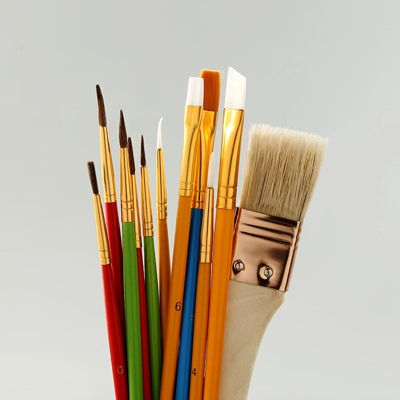 

25 pieces/sets of multi-functional children's student watercolor watercolor chalk brush nylon brush art supplies