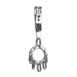 Брелок EDC сумка Подвеска клип с кольцом для ключей карабин Нержавеющая сталь открытый quicklink инструмент