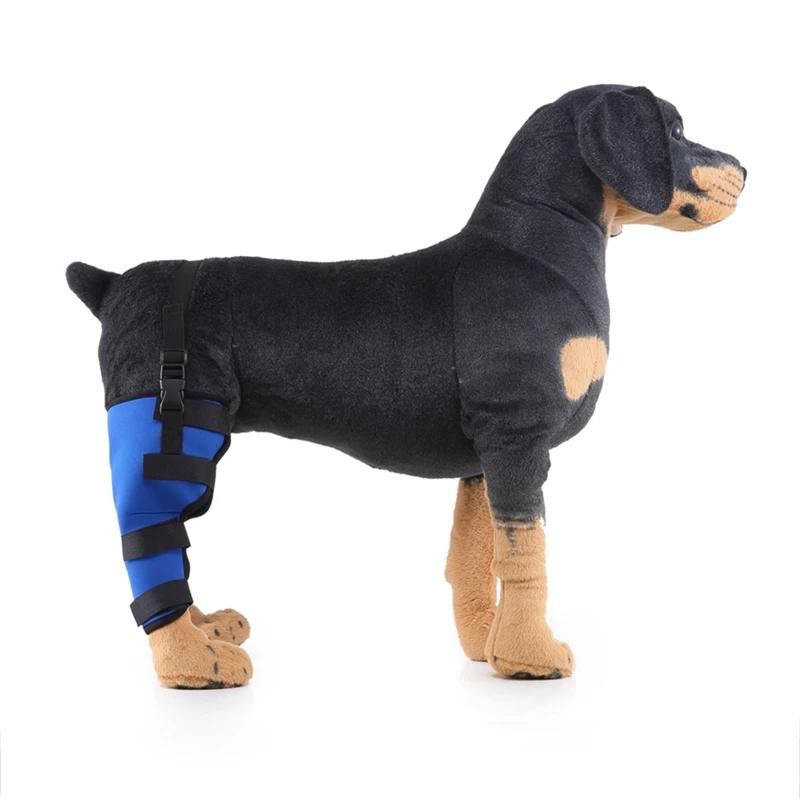 Фиксатор для ног для питомца, для правой и левой ноги, для коленного сустава, бандаж для собак, ремни для защиты, для суставов, бандаж для собак, товары для восстановления