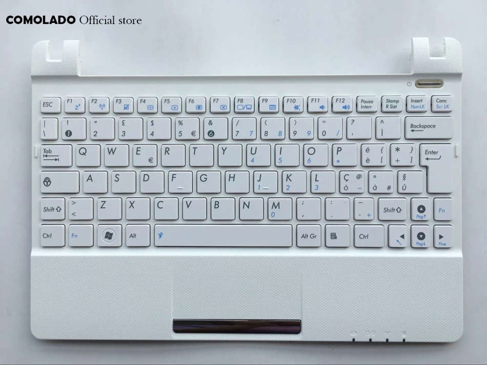 IT Italian Keyboard for Asus EeePC SeaShell X101 X101H X101CH White With C Case keyboard IT Layout