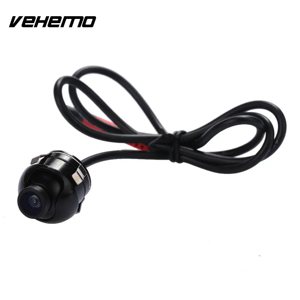 Goedkoop Vehemo IP68 NTSC PAL Achteraanzicht Camera Car Achteruitkijkspiegel Waterdicht Parking Camera Recorder Parking Kit Mini Auto