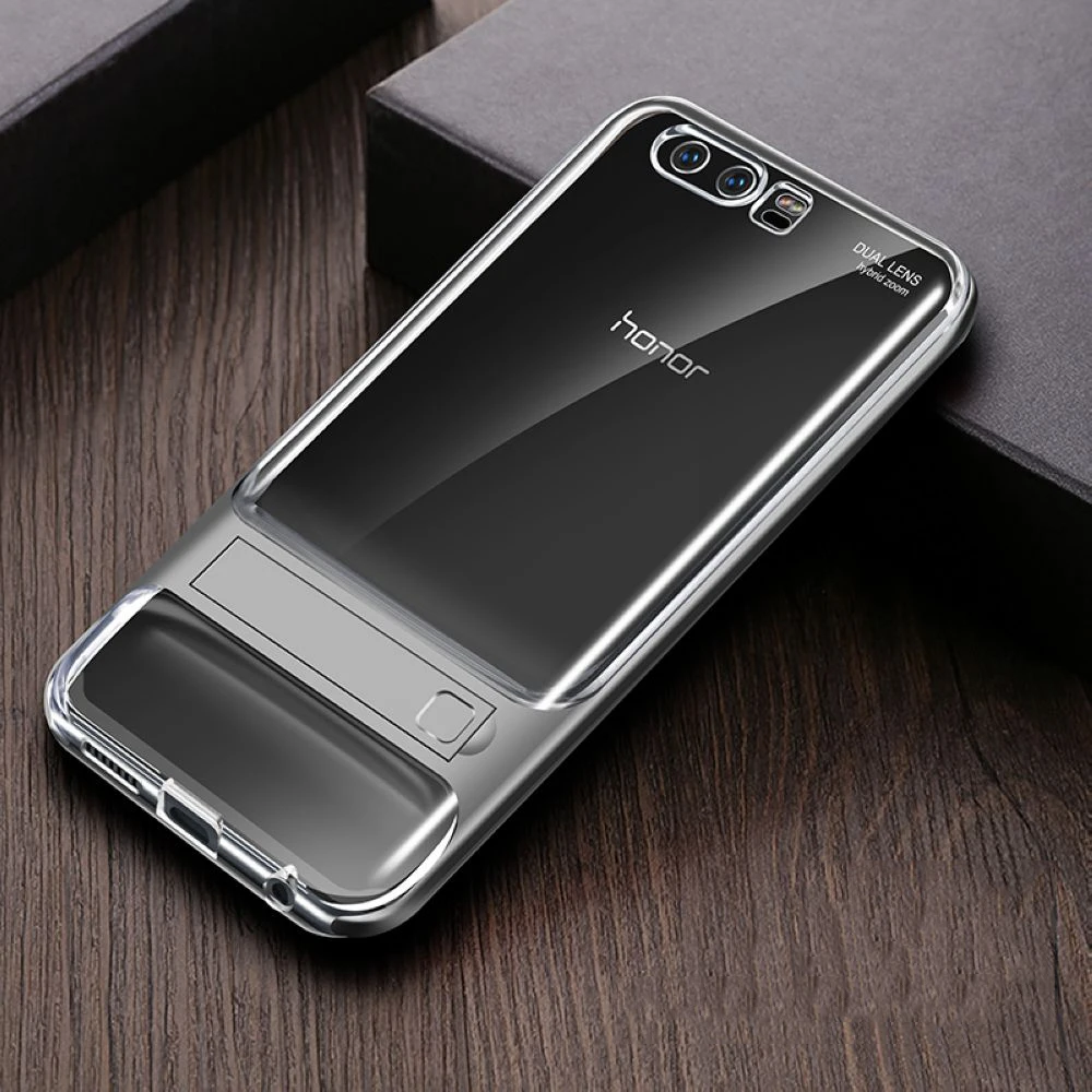 For Huawei Honor 9 Case 5.15 inch Luxury PC+TPU hybrid Stent Back Cover Cases For Huawei Honor 9 STF-L09 Stand Phone Case