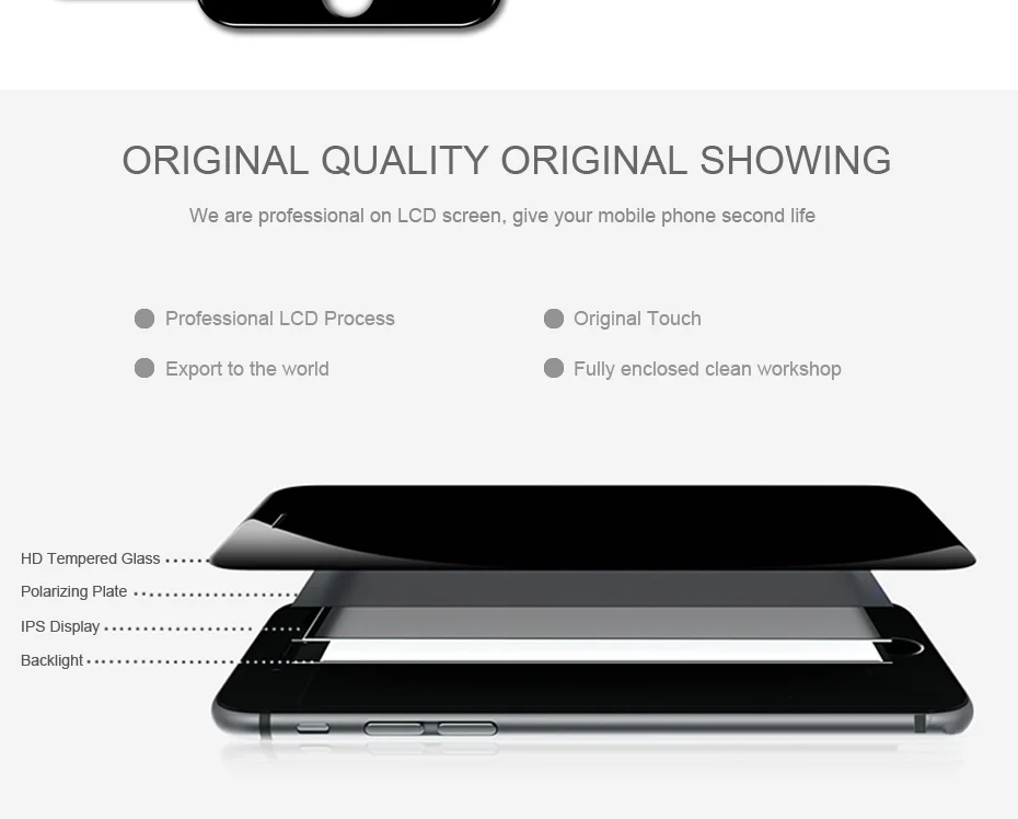 PUDINI AAAA 100% Original Screen LCD For iPhone 6 Plus LCD Replacement Display Touch 6 Plus Screen Tool Kits Screen LCDS (9)