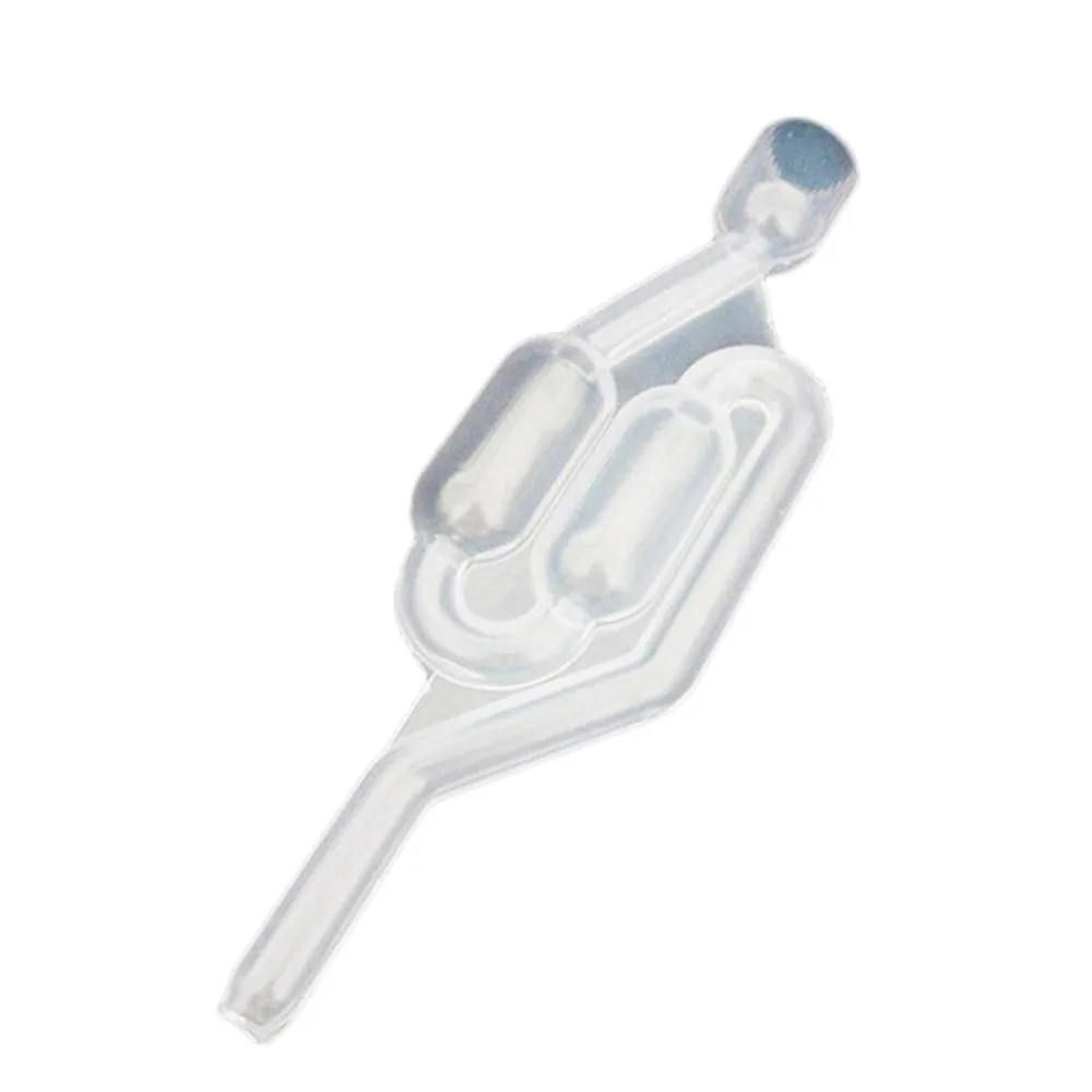 

1 Piece S-Shape Air Lock Twin Bubble Plastic Homebrew Fermentation Wine Valve Wine Beer Making Twin Bubble Fermentation